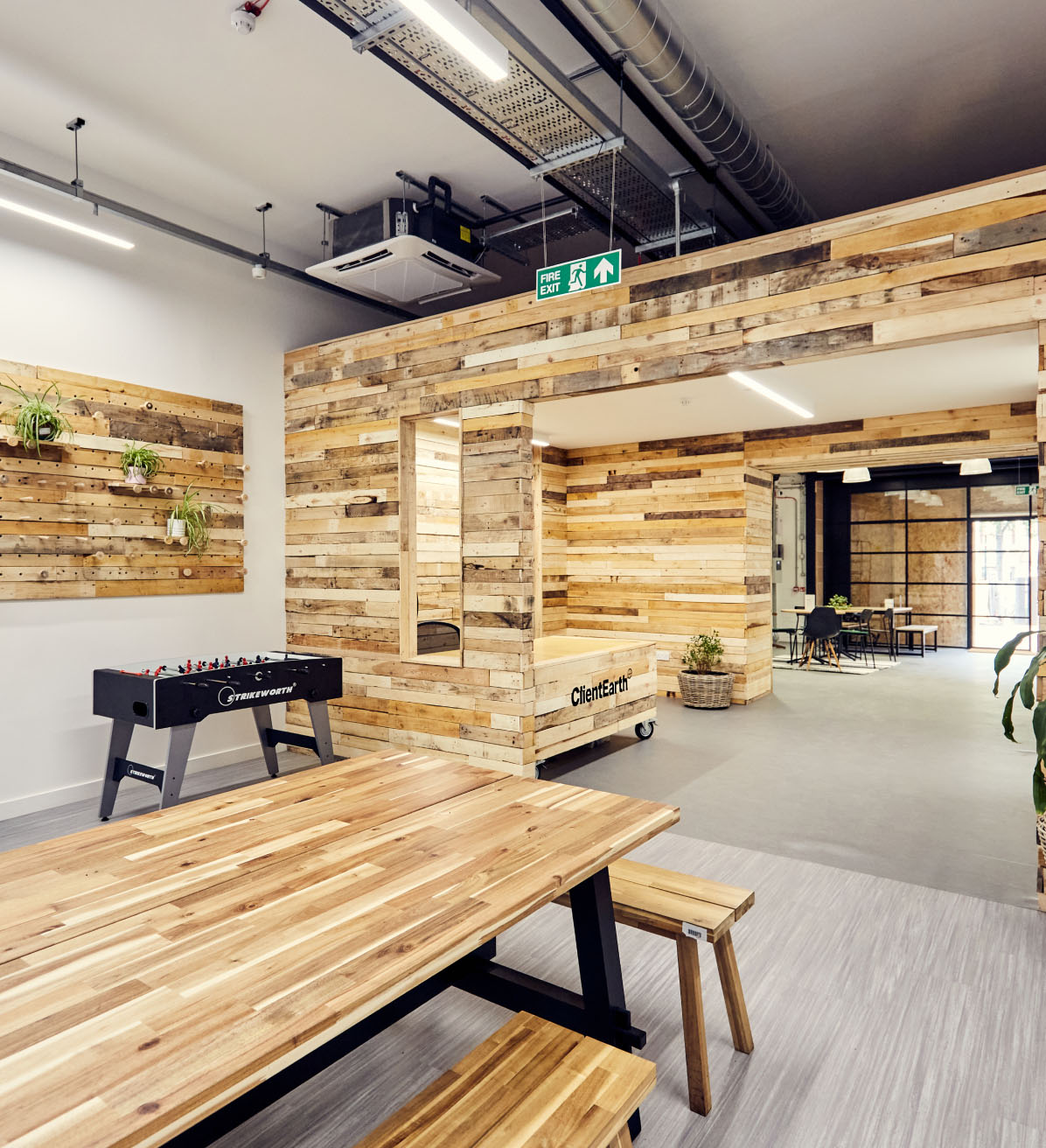 Social office space for Client Earth