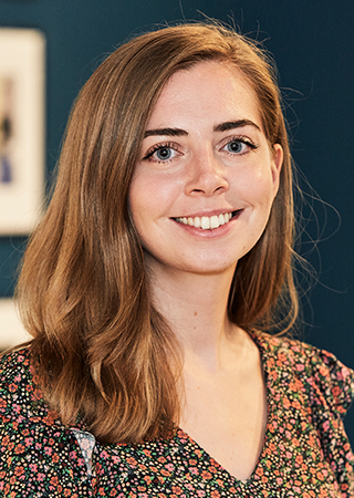 woman smiling in headshot portrait