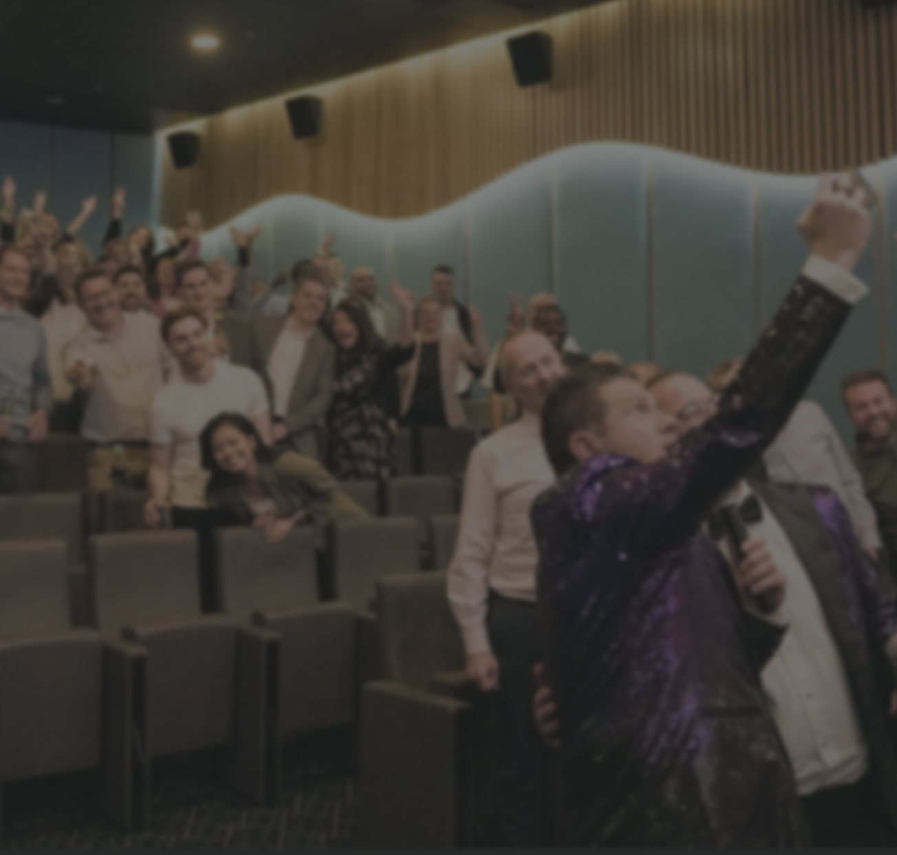 Peldon Rose employees at group event