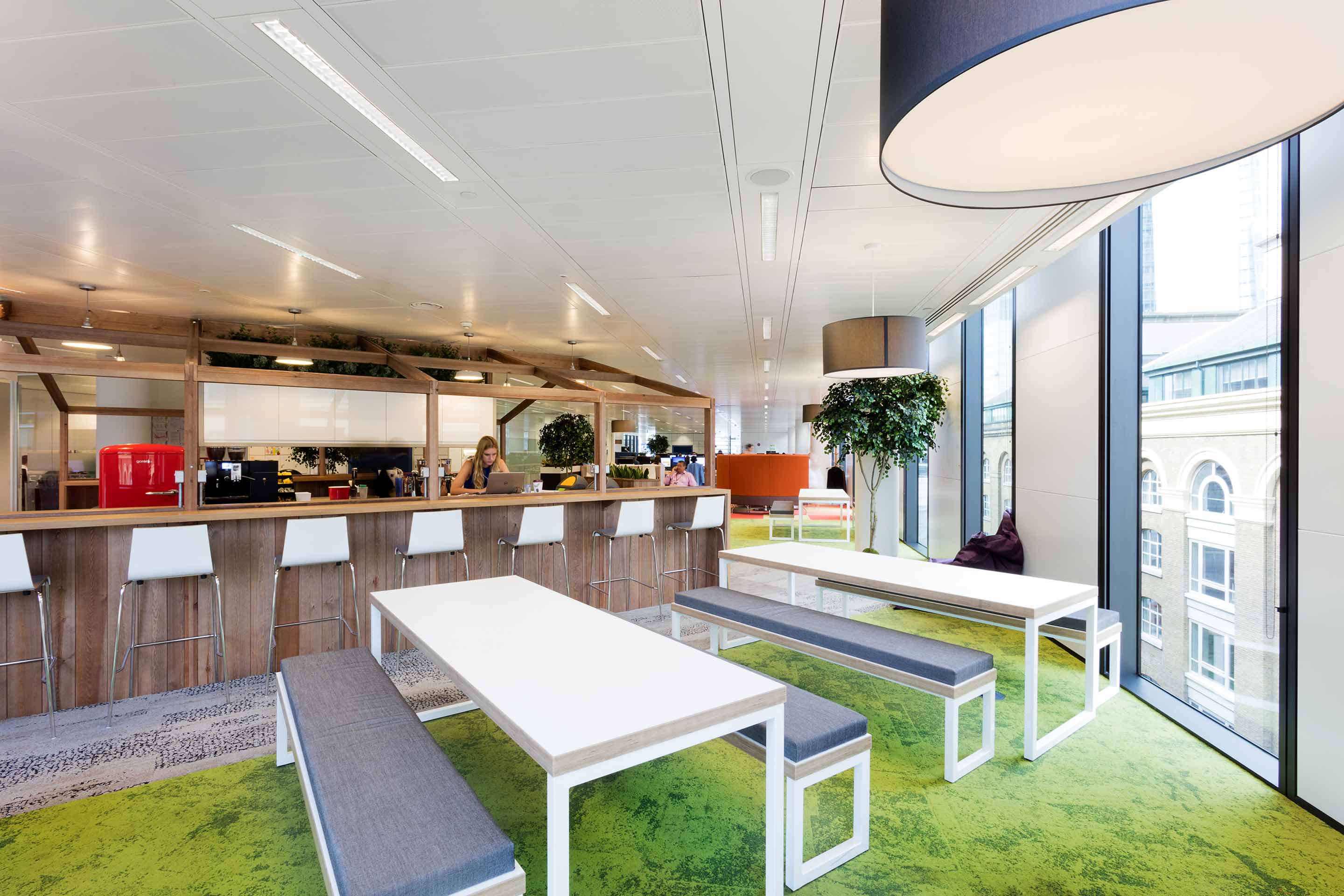 Bench seating for Kantar TNS