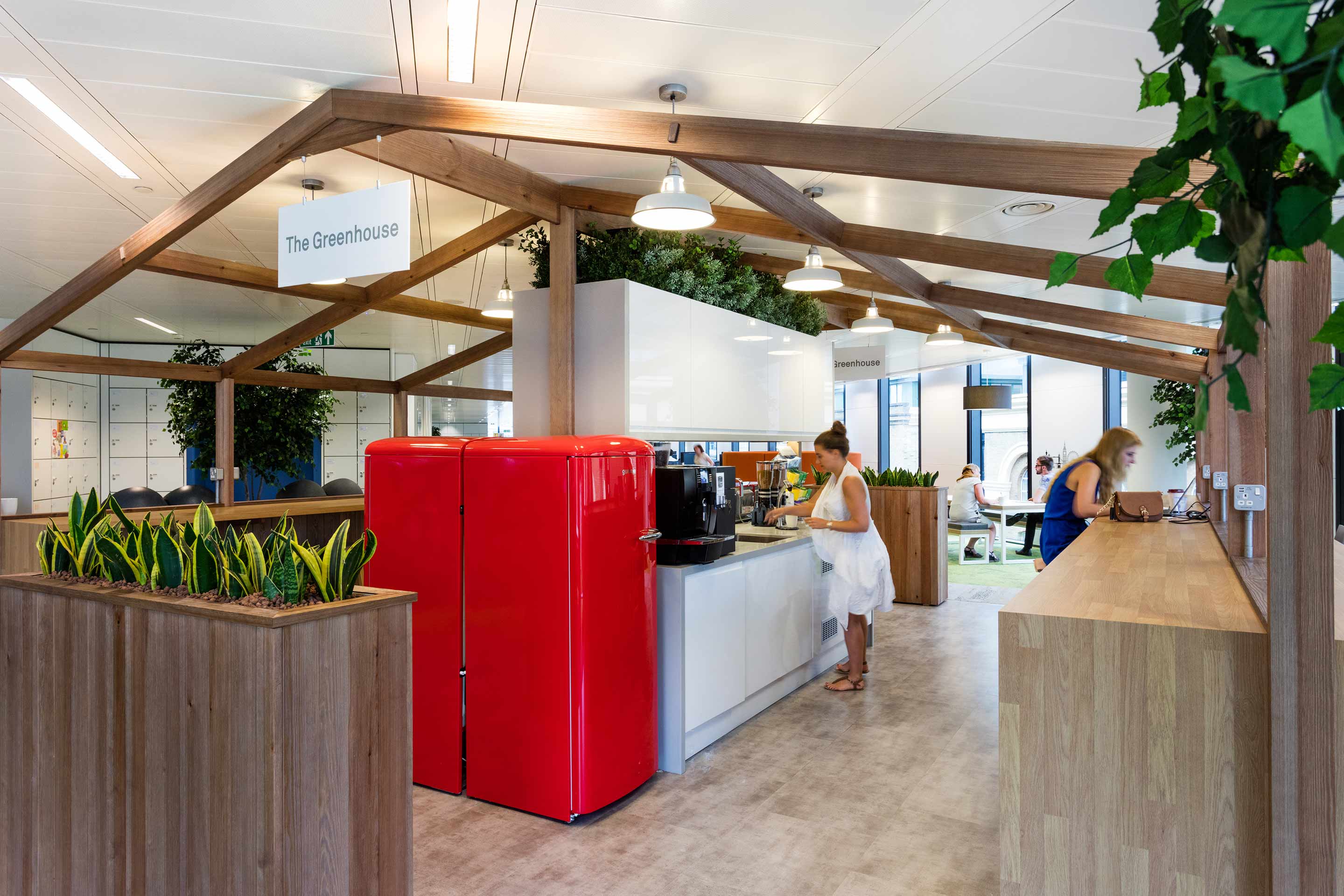 Kantar TNS' tea point - The Greenhouse
