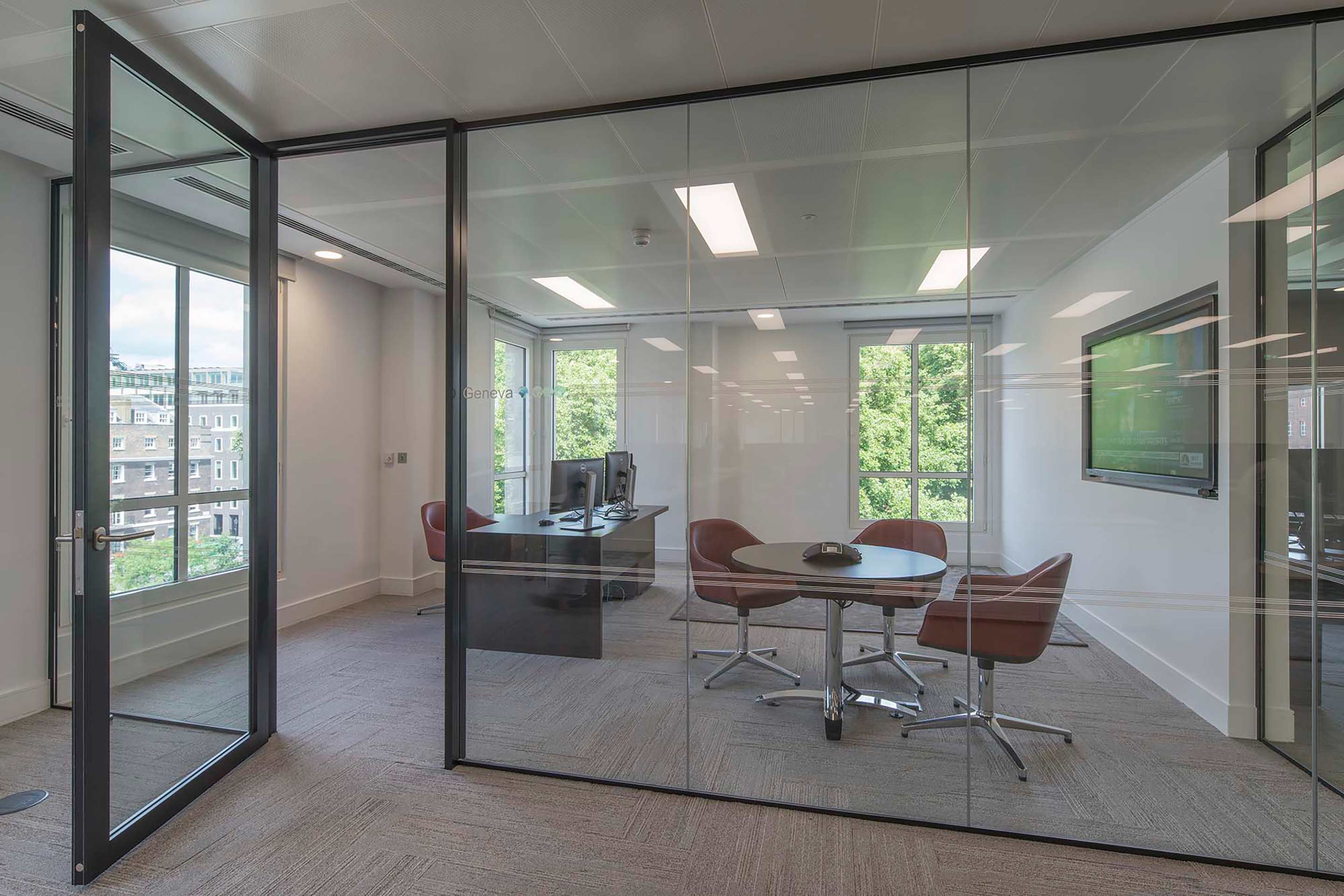 Large private office for Millennium Global