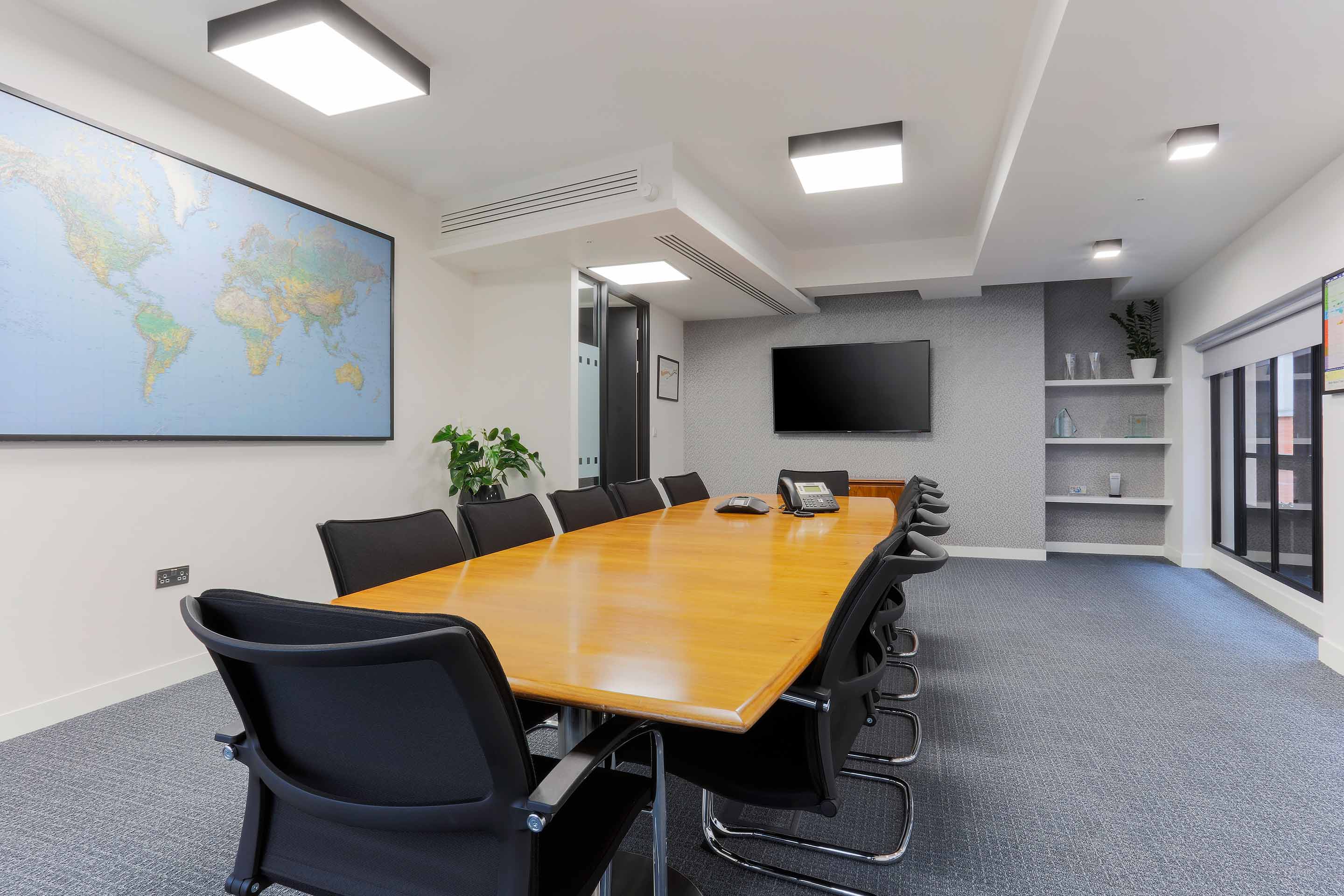 Mulvaney Capital Management's meeting room