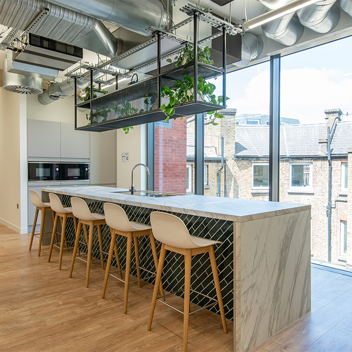 nuffield foundation breakout and kitchen space