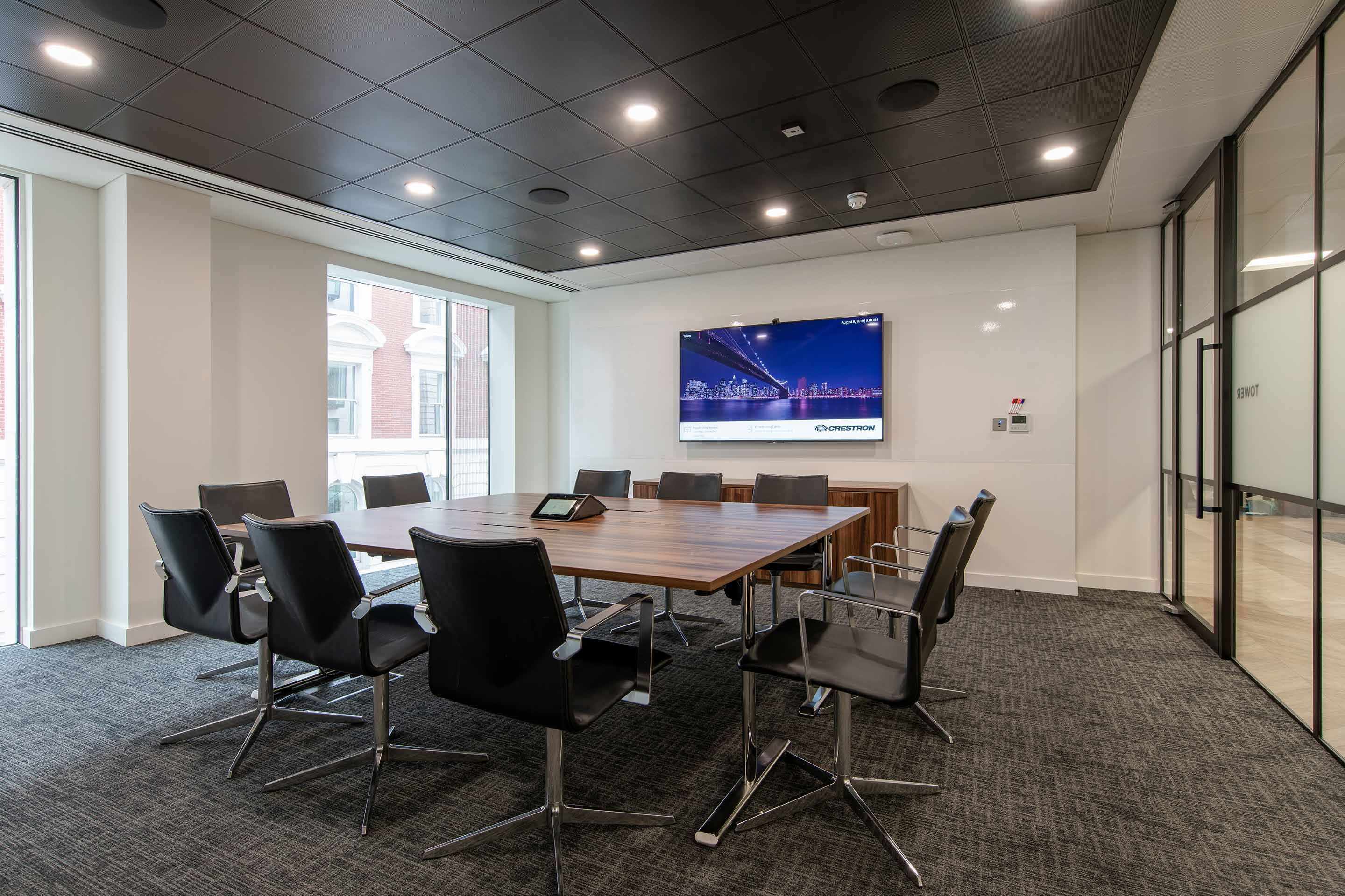Large table meeting room for Veracode