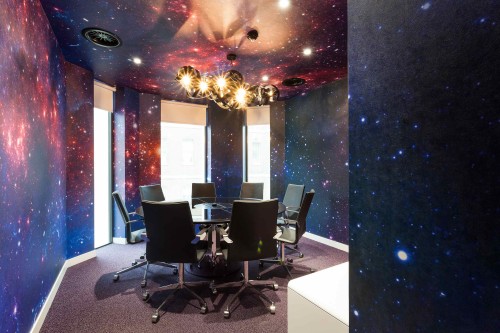 A unique meeting room at Office Space in Town Monument