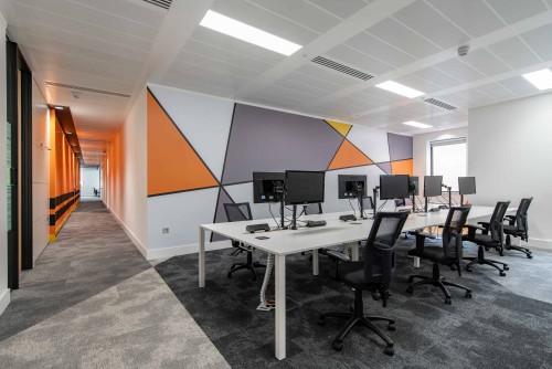 Desking and workstations at G&W UK/Europe
