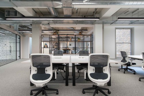 Agile workstations for WSS's new workspace